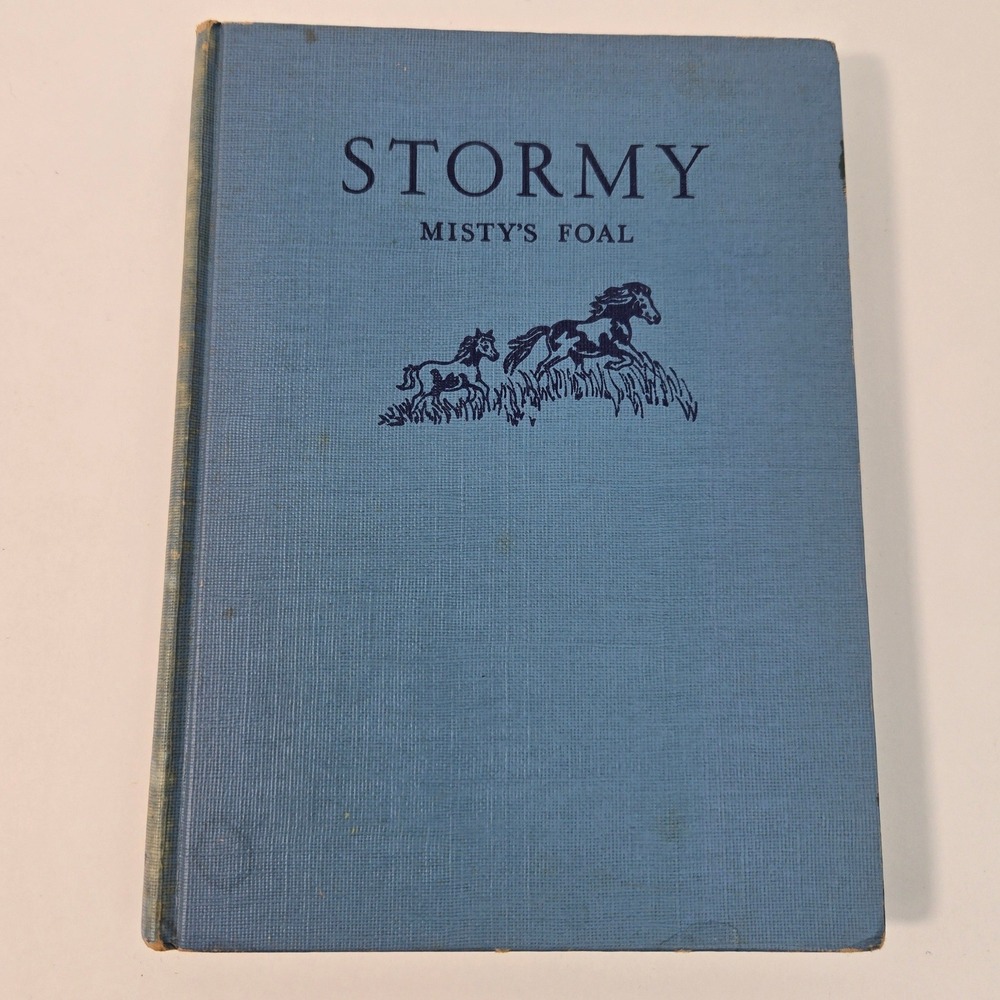Stormy Misty's Foal Marguerite Henry 1963 Hardcover Wesley Dennis Rand McNally